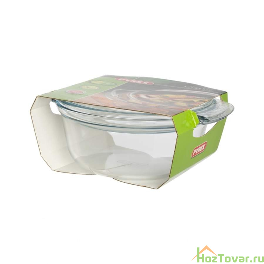 Кастрюля круглая Pyrex Smart Cooking, объем 2.5л